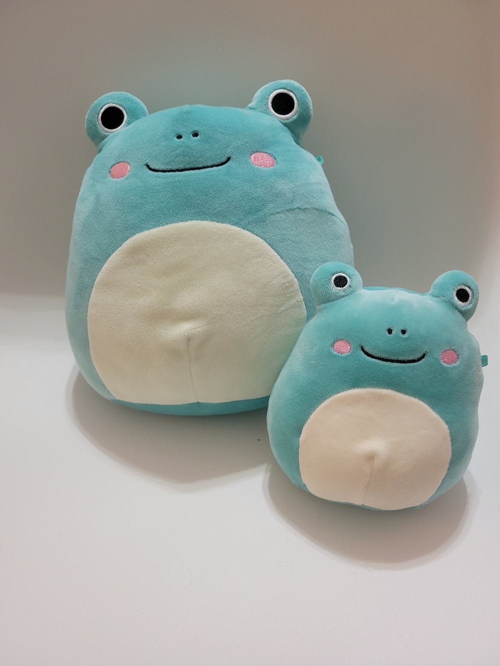 Ludwig The Frog 12"/8" Squishmallow "Pair"